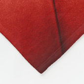 Close up background texture of scarlet red capiton fleece deken (Hoek)