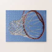 Close-up Basketbal Hoop Sport Legpuzzel (Horizontaal)