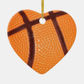Close-up Basketbal Keramisch Ornament (Voorkant)