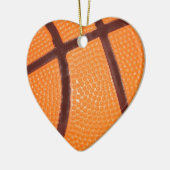 Close-up Basketbal Keramisch Ornament (Links)