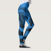 Close-up blauw rood roos, macro schoonheid. leggings (Rechts)