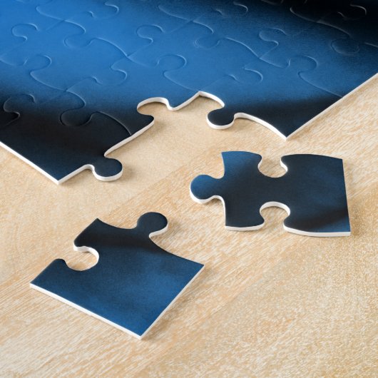 Close-up blauw rood roos, macro schoonheid. legpuzzel (Zijkant)