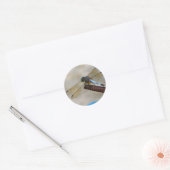 Close-up Dragonfly Ronde Sticker (Envelop)