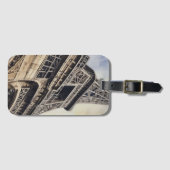 Close-up Eiffeltoren Parijs Love City Travel Bagagelabel (Voorkant (horizontaal))