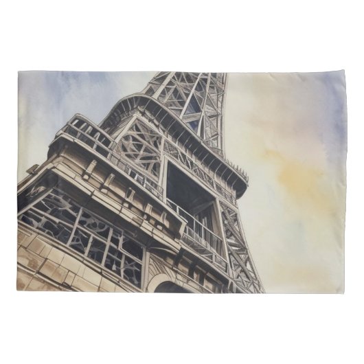 Close-up Eiffeltoren Parijs Love City Travel Kussensloop (Achterkant)