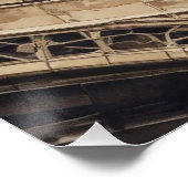 Close-up Eiffeltoren Parijs Love City Travel Perfect Poster (Hoek)