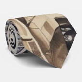 Close-up Eiffeltoren Parijs Love City Travel Stropdas (Opgerold)