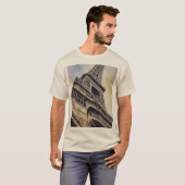 Close-up Eiffeltoren Parijs Love City Travel T-shirt (Voorkant volledig)