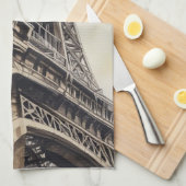 Close-up Eiffeltoren Parijs Love City Travel Theedoek (Quarter Fold)