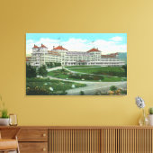 Close-up Exterior Uitzicht of Mt. Washington Hotel Canvas Afdruk (Insitu (Woonkamer))