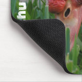 Close-up foto van het oog van de eend muismat (Hoek)