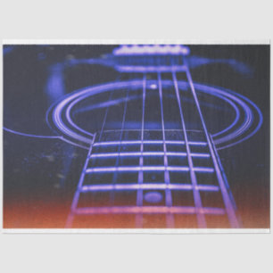 Close-up Gitaar Foto Decoupage Papier