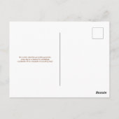 Close-up Groundhog Portret Briefkaart (Achterkant)