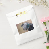 Close-up insectenkop bedankzakje (Gezegeld)