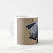 Close-up insectenkop koffiemok (Voorkant links)