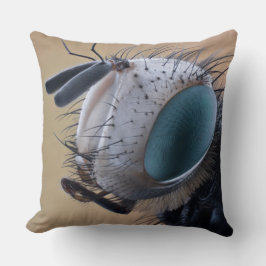 Close-up insectenkop kussen