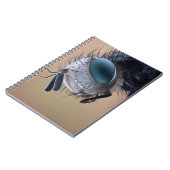 Close-up insectenkop notitieboek (Linkerzijde)