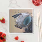 Close-up insectenkop servet (Insitu)