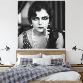 Close-up, jaren '20 door Natasha Us Canvas Afdruk (Insitu (Slaapkamer))