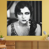 Close-up, jaren '20 door Natasha Us Canvas Afdruk (Insitu (Woonkamer))