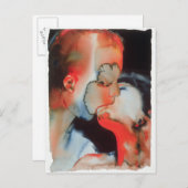 Close-up Kiss 1988 Briefkaart (Voorkant / Achterkant)