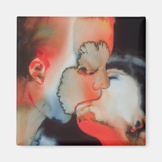 Close-up Kiss 1988 Magneet (Voorkant)