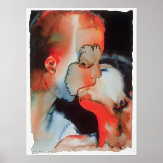 Close-up Kiss 1988 Poster (Voorkant)