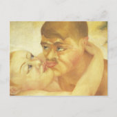 Close-up (Kiss), D.H. Lawrence Fine Art Briefkaart (Voorkant)