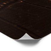 Close-up: krokodillenleer textuur. poster (Hoek)