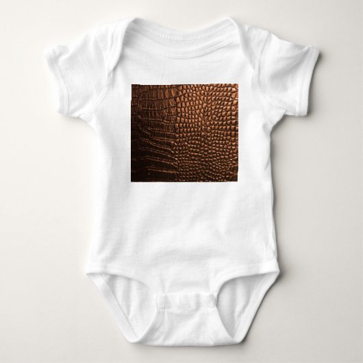 Close-up: krokodillenleer textuur. romper (Voorkant)