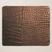 Close-up: krokodillenleer textuur. sherpa deken (Voorkant (horizontaal))