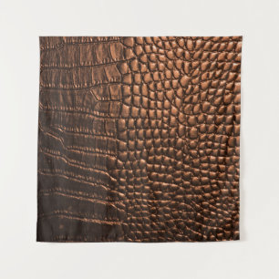 Close-up: krokodillenleer textuur. wandkleed