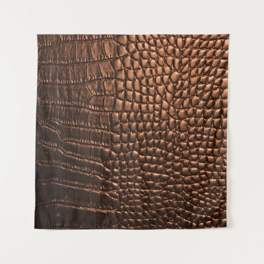 Close-up: krokodillenleer textuur. wandkleed (Voorkant)