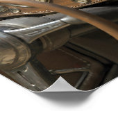 Close-Up Luxe: Vintage Dashboard Cockpit Detail Poster (Hoek)