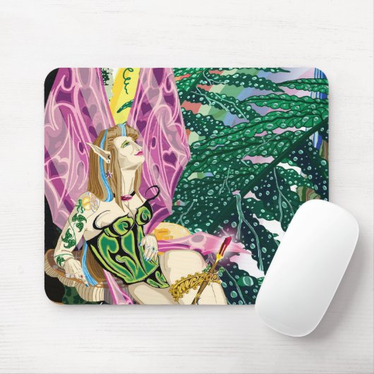 Close-up Miranda Mousepad Muismat (Met muis)
