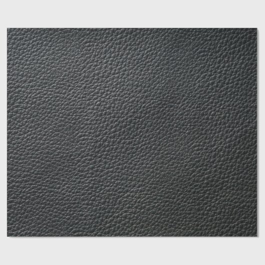 Close up of black leather texture and backgroundle cadeaupapier (Vlak)