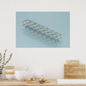 Close-up of medical stent poster (Keuken)