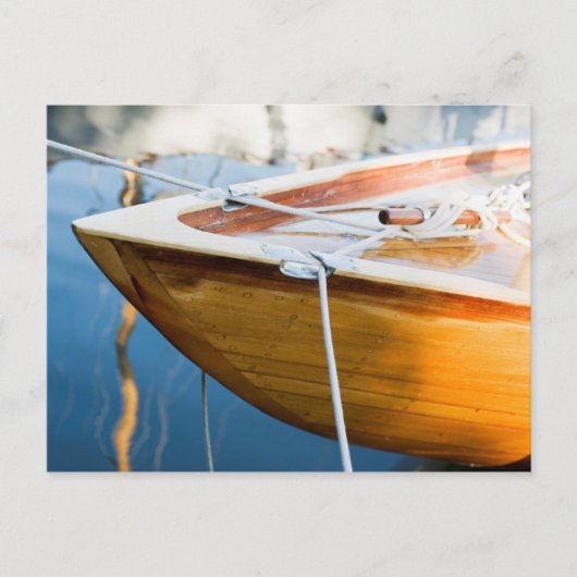 Close-up op Verbonden Boot Briefkaart (Voorkant)