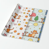 Close-Up Portrait of a Sweet-Faced Dog Cadeaupapier (Uitgerold)