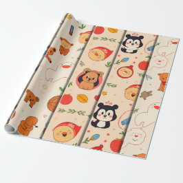 Close-Up Portrait of a Sweet-Faced Dog Cadeaupapier