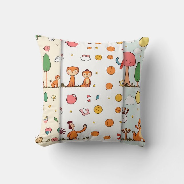 Close-Up Portrait of a Sweet-Faced Dog Kussen (Voorkant)