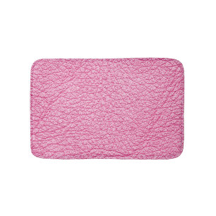 Close-up roze leer, gestructureerde achtergrond. badmat