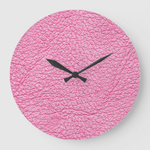 Close-up roze leer, gestructureerde achtergrond. grote klok