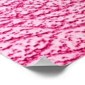 Close-up roze leer, gestructureerde achtergrond. poster (Hoek)
