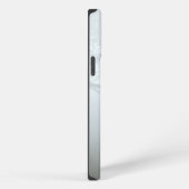 Close Up Shot van Sneeuwvlokken iPhone Hoesje (Rechterkant)