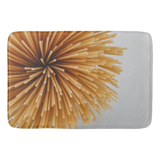 Close-up Spaghetti Pasta Badmat (Voorkant)