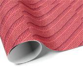 Close-up stripy gehaakte textuur. cadeaupapier (Rol Hoek)