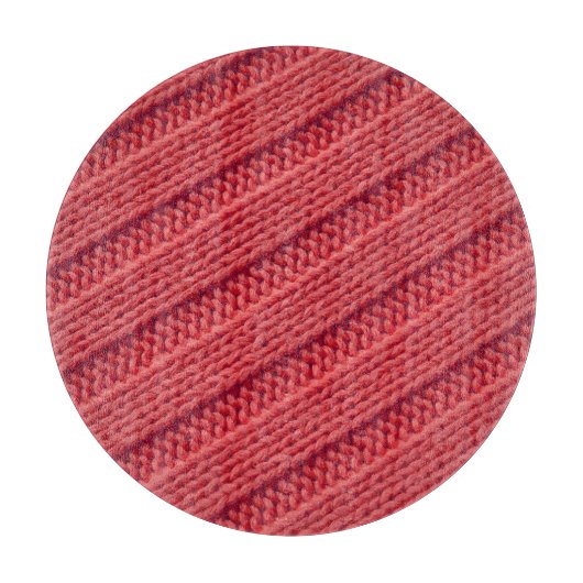 Close-up stripy gehaakte textuur. snijplank (Voorkant)