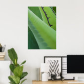 Close-up van Agave Poster (Thuiskantoor)
