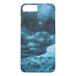 Close-up van blauwe ijs, IJsland Case-Mate iPhone Case
